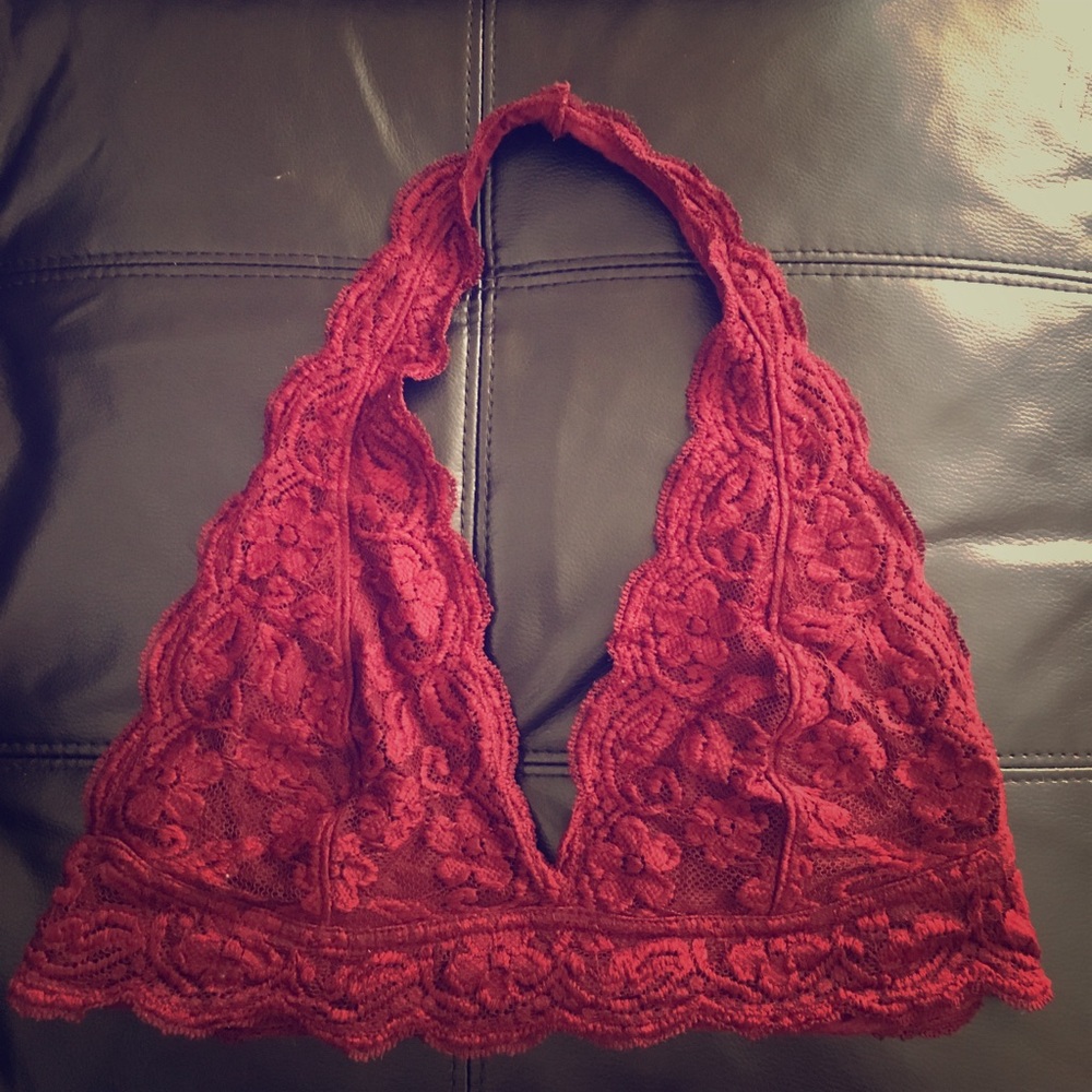 Urban Outfitter Large Red Bralette